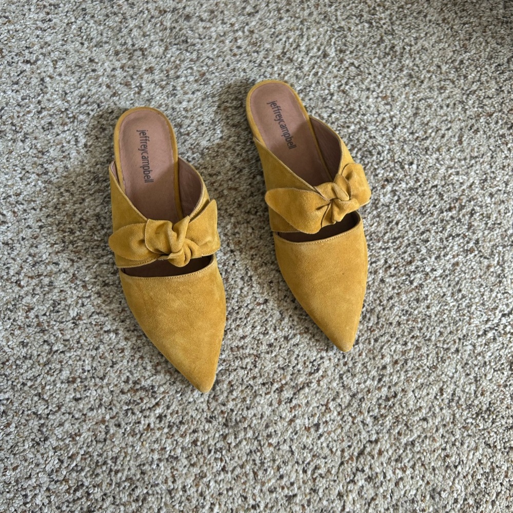 Jeffery Campbell Pointed toe mules